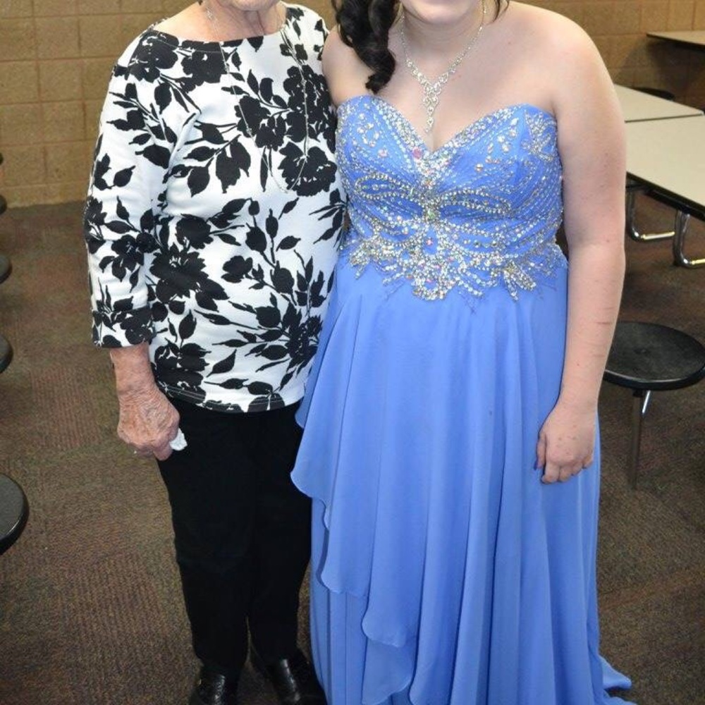 Periwinkle Prom Dress